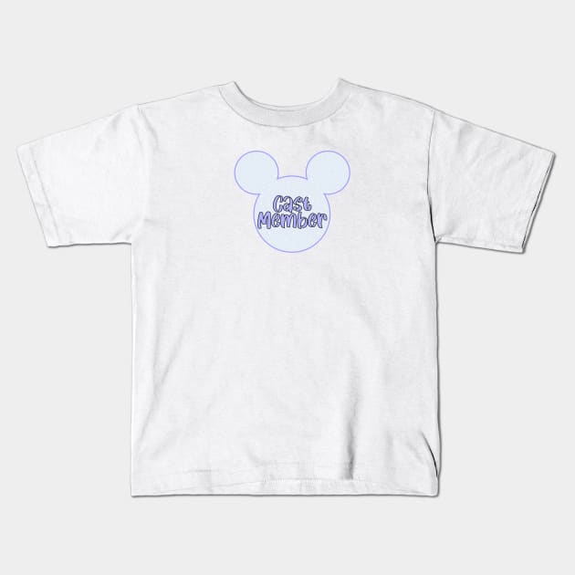 cast member ears Kids T-Shirt by lolsammy910